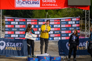 Fort William Downhill championships Maxine Yates winner Fort William Downhill championships Maxine Yates winner