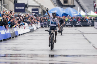 Tom Pidcock performs at UCI XCO Tom Pidcock World Cup in Nove Mesto na Morave, Czech Republic on May 14, 2023 Tom Pidcock performs at UCI XCO Tom Pidcock World Cup in Nove Mesto na Morave, Czech Republic on May 14, 2023