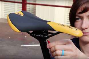 Setting saddle position Setting saddle position