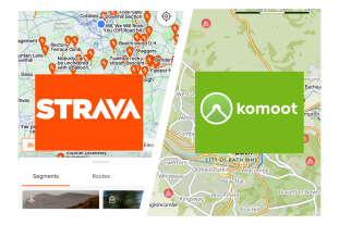 Strava vs komoot hero Strava vs komoot hero