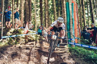 Nino Schurter in action Nino Schurter in action