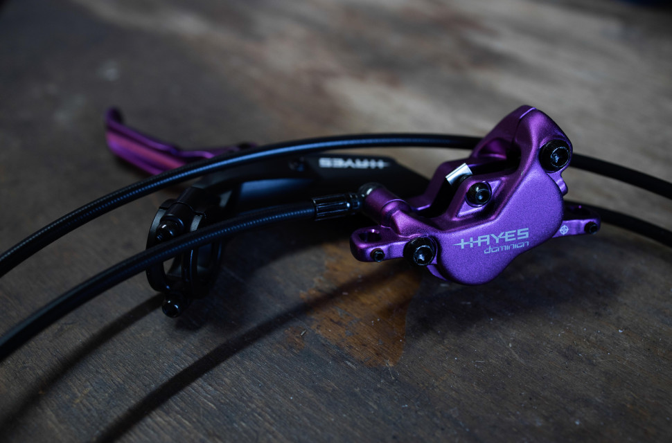 Purple Hayes Dominion brakes Purple is now the official colour of Hayes