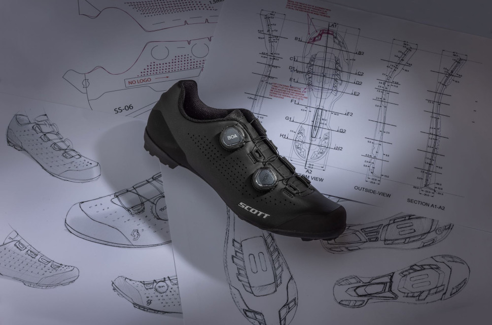 2021 scott gravel shoe hero.jpeg SCOTT's new Gravel shoe gets 'gravel up' design