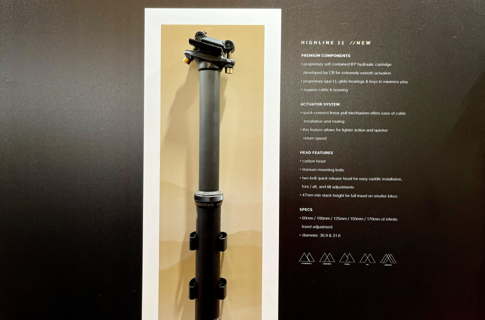 2022 CORE Bike show Crankbrothers highline 11.jpg Crankbrothers introduces the Highline 11 - A no compromise dropper post