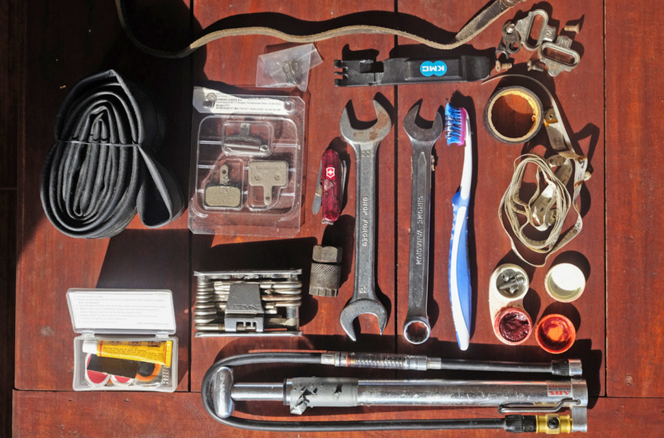 2022 Steve Thomas travel essentials 002.jpg Hacks and tips from a lifetime of travelling by bike
