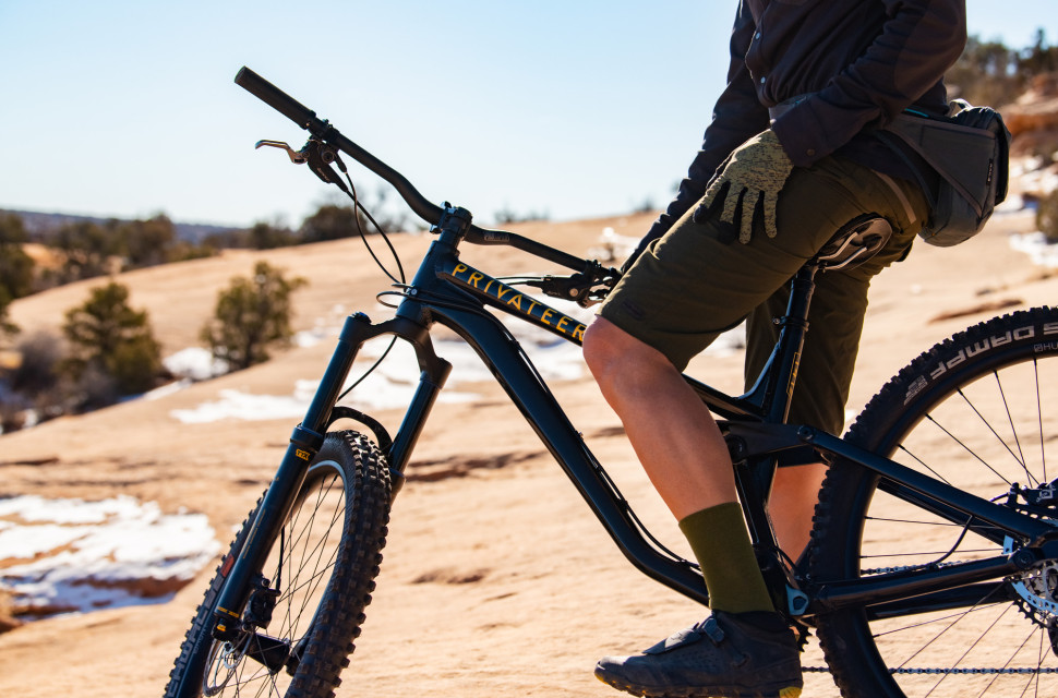 2022 privateer 141 ohlins hero.jpg The Privateer 141 gets a touch of Swedish Gold