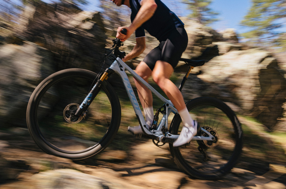 2023 pivot mach4 sl riding.jpg Pivot's new Mach 4SL is a cross-country racing weapon