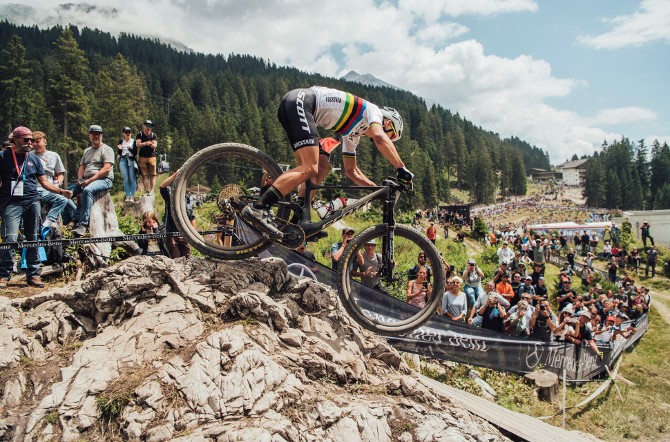 2023 uci world champ xco 1.jpg How to watch the Paris Olympics mountain bike cross-country