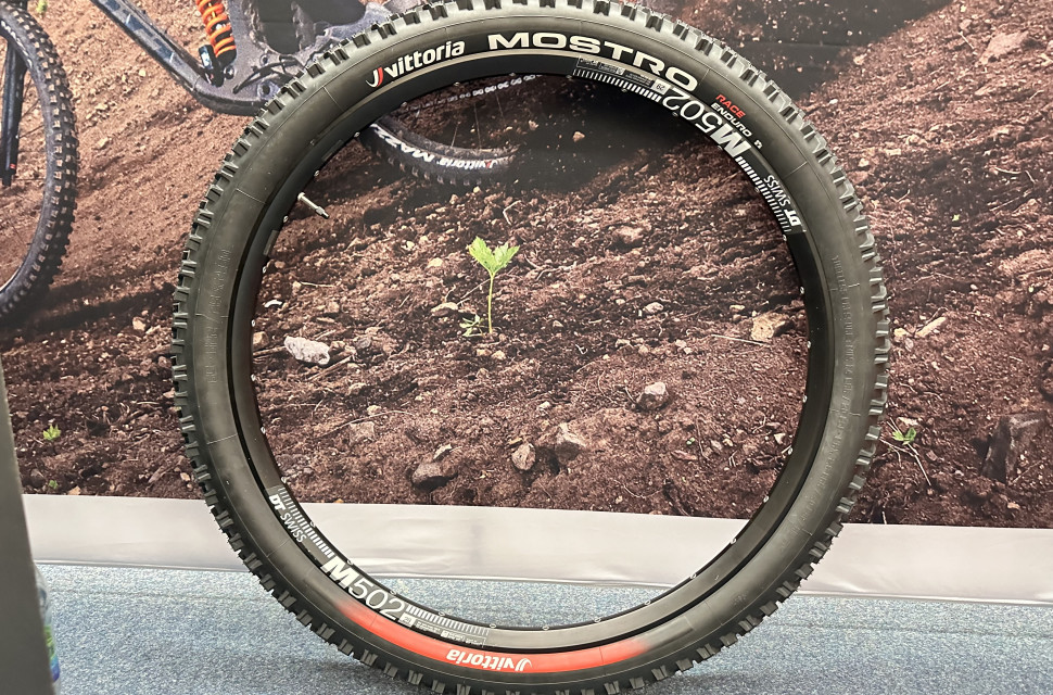 2024 vittoria mostro hero.jpeg New Vittoria Mostro enduro tyre gets sidewall stability inserts to guard against rim-induced pinch flats