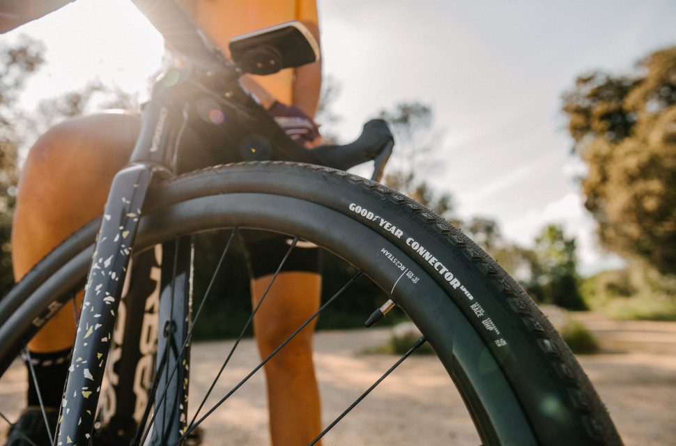 2025 goodyear connector hero.jpg Goodyear revitalises its Connector gravel tyre range to be 70g lighter, stronger and faster