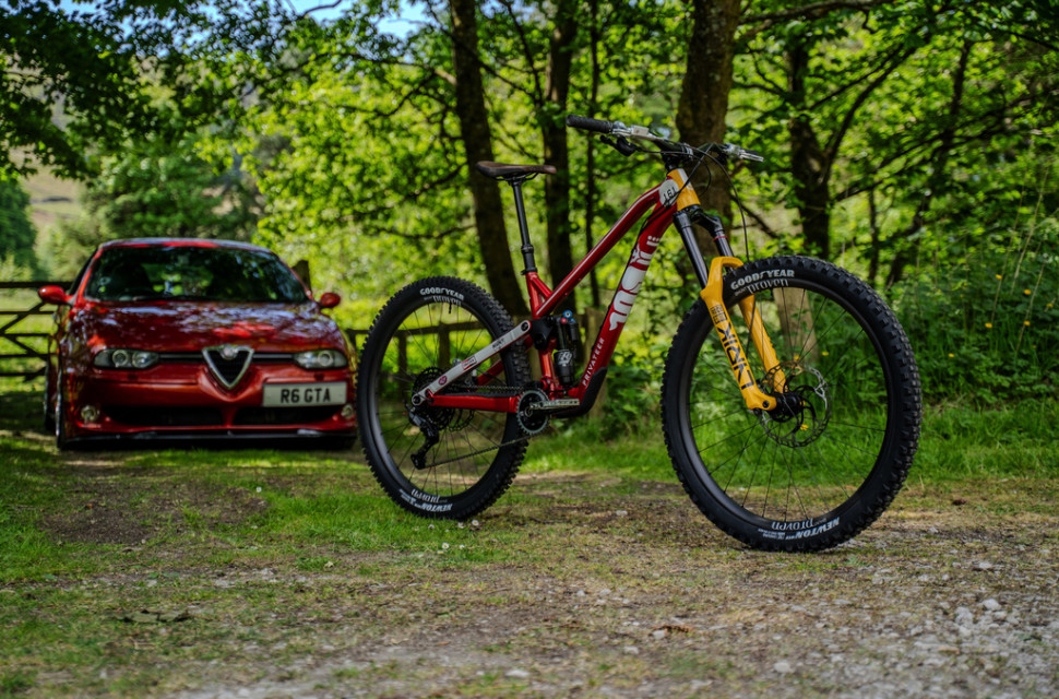 2025 privateer alfa romeo hero.jpg Is this the best motorsport-inspired mountain bike? Andi Sykes' Alfa Romeo Privateer 161 Gen 2