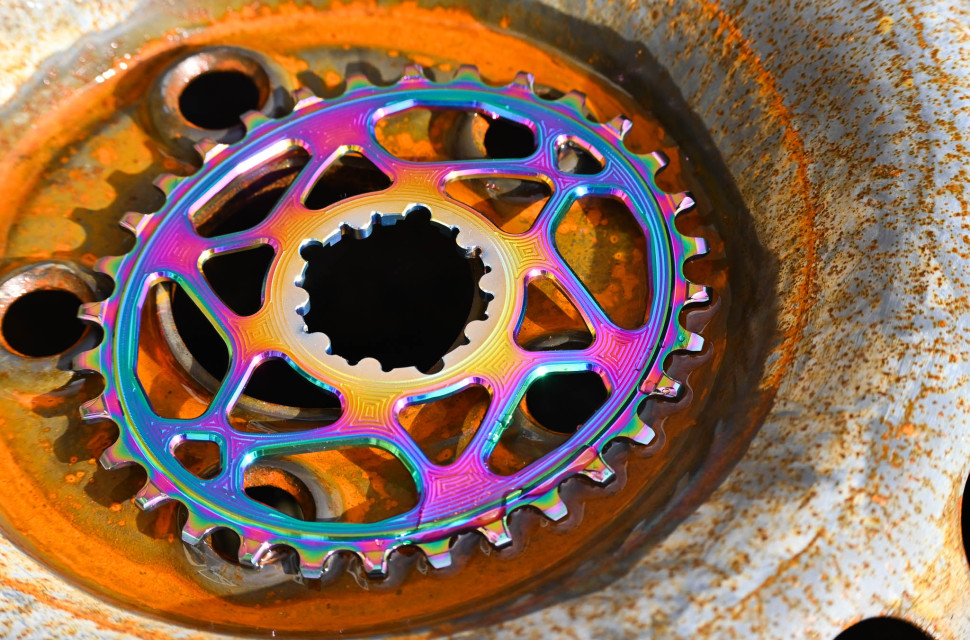 Absolute-Black-PVD-ring-100.jpg First Look: Absolute Black PVD Oval chainring