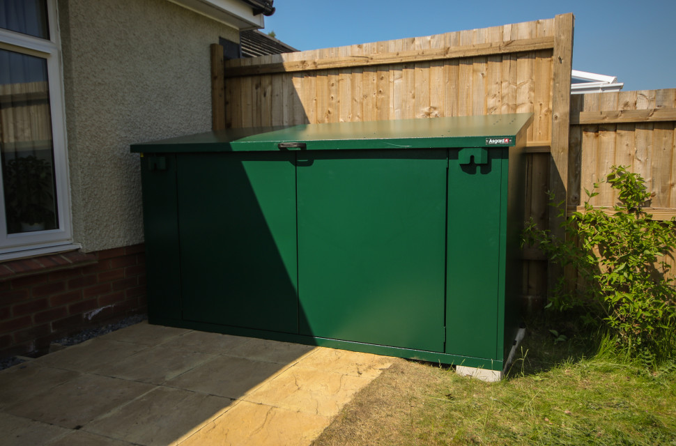 Asgard Bike Storage Shed-3.jpg First Look: Asgard Access E Plus Bike Storage Shed