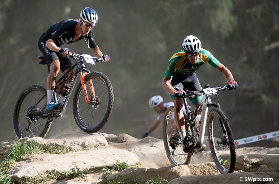 UCI MTB World Championships 2021 Alan Hatherly of South Africa and Samuel Gaze of New Zealand.png Has the UCI Mountain Bike World Series just outpriced itself with a new pay-to-view option?
