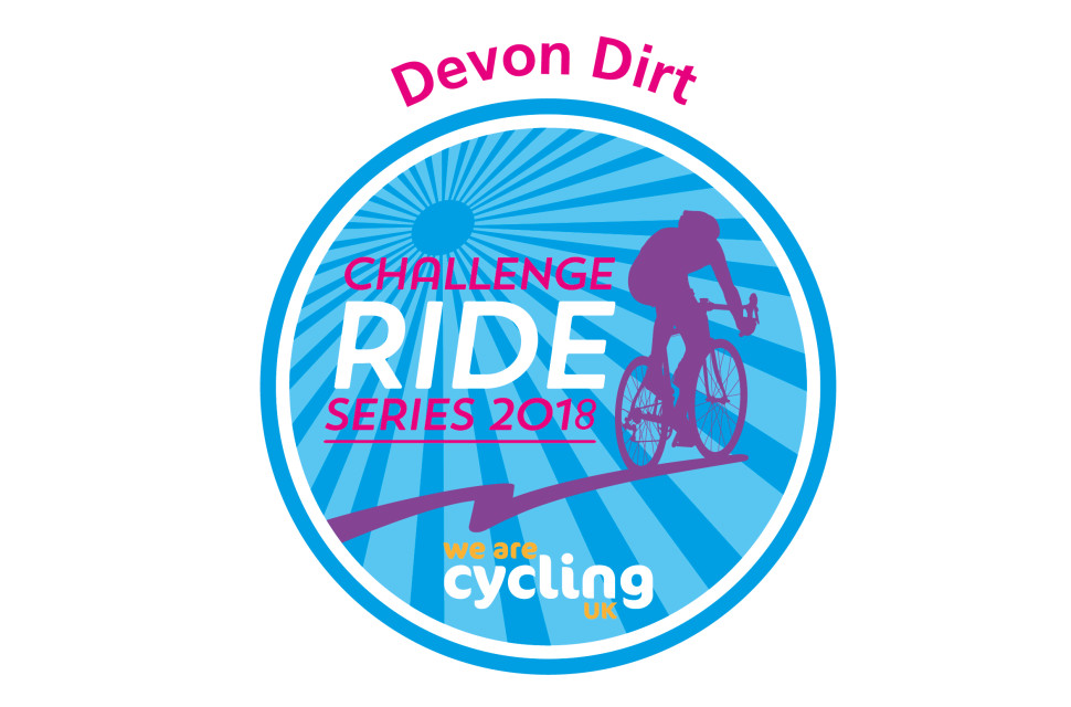 Devon Dirt Logo.png MTB and gravel route, the Devon Dirt, is added to Cycling UK's Challenge Ride Series 2018