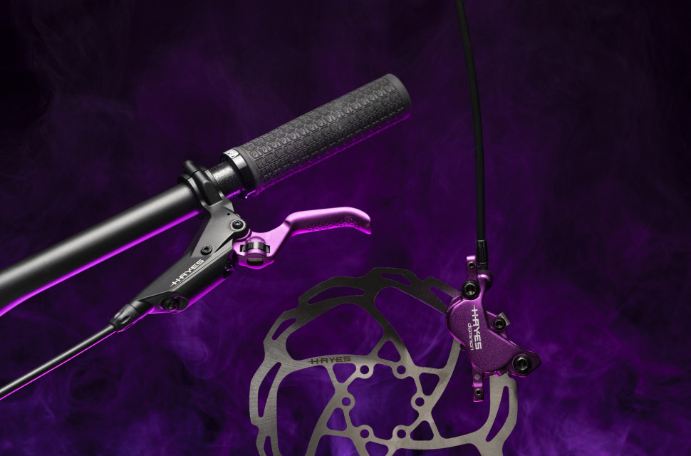 Purple Hayes Dominion brakes Purple Hayes is back with limited-edition Dominion A4 brakes