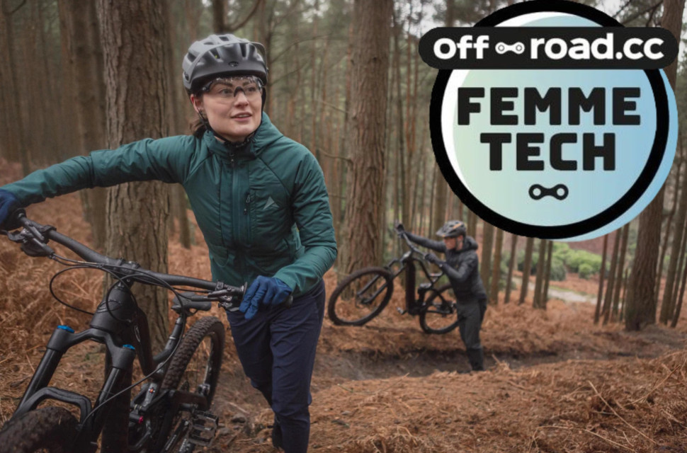 Fem tech JAN.jpg Endura’s Bib Pants, Body Armour by Fox Racing and Selle Italia’s Saddle