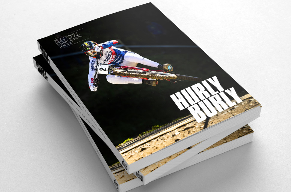 Front Cover Hurly Burly 2018.jpg Hurly Burly's Downhill Yearbook is the perfect gift for any gravity riding fan