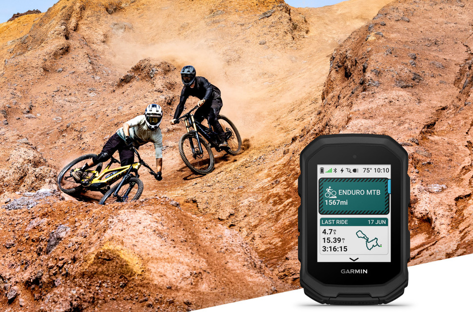 Garmin launches Edge MTB hero.jpg The Edge MTB is Garmin's first ever bike computer for mountain bikers, with mtb-specific features including jump distance and air time