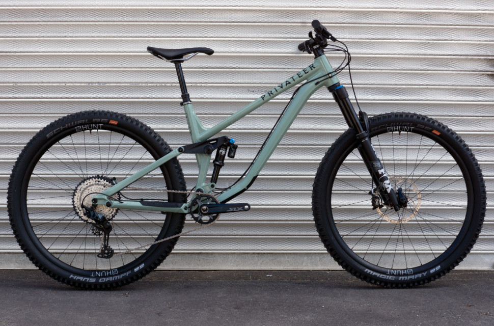 2021 Privateer 141 Privateer launch the 141- shorter travel yet still progressive trail bike