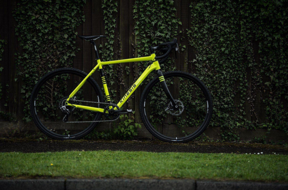 Kinesis UK_Tripster AT_Seeon Yellow_SRAM Rival_DSC5389.jpg New Kinesis Tripster AT aluminium adventure bike launched