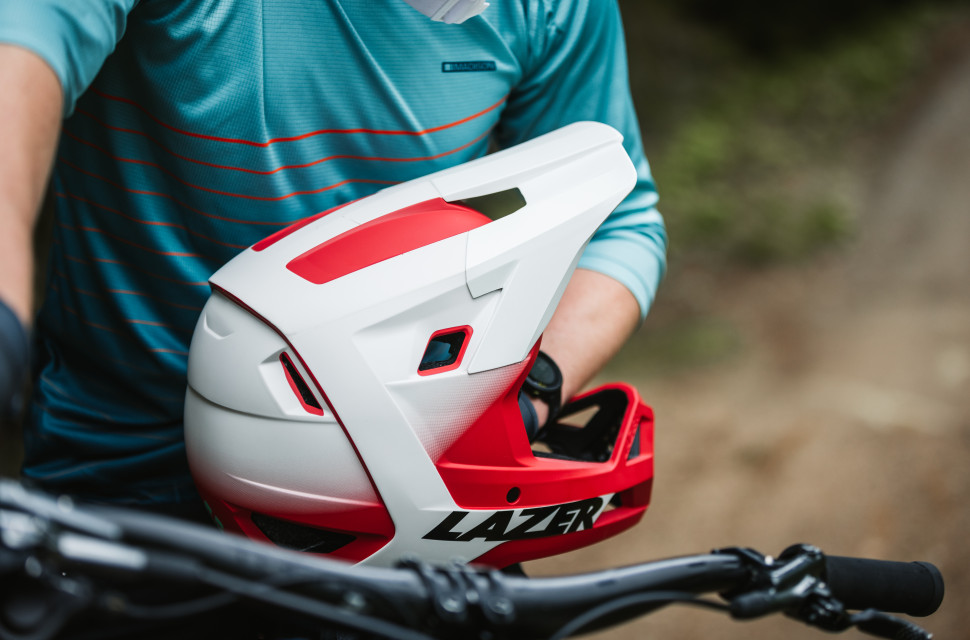2023 Lazer Chase Kineticore helmet hero Lazer releases Chase KinetiCore downhill helmet