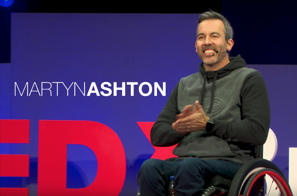 Martyn Ashton Ted Talk.jpg Martyn Ashton's TED Talk: In Disaster There is Opportunity