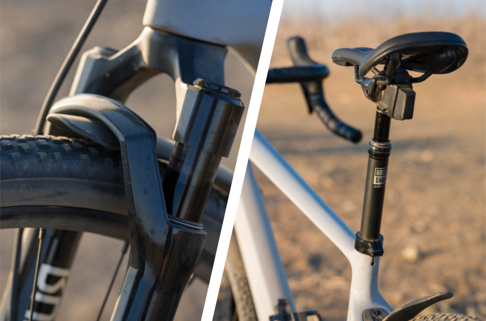 gravel bike suspension hero Gravel bike suspension and dropper posts - do you need them?