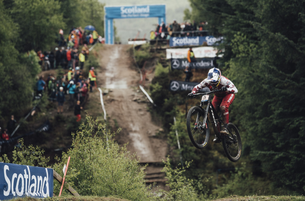 2023 World Champs, Fort William, Downhill 2 Will this year's downhill world champion be belt-driven? Whoop UCI Downhill World Series 2025 preview