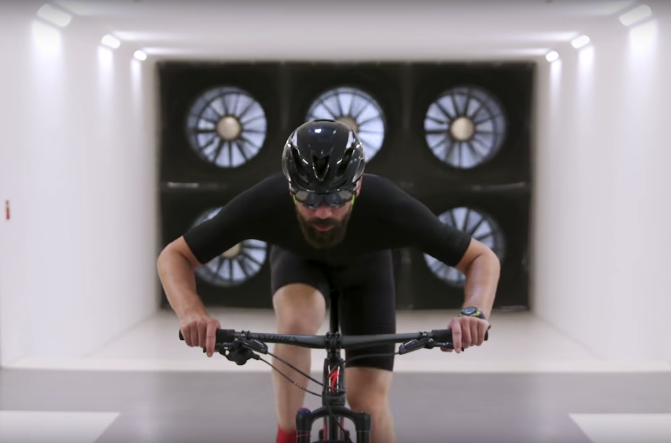 Specialized Wind Tunnel Specialized reckon they can win in a wind tunnel at the Leadville 100 MTB race