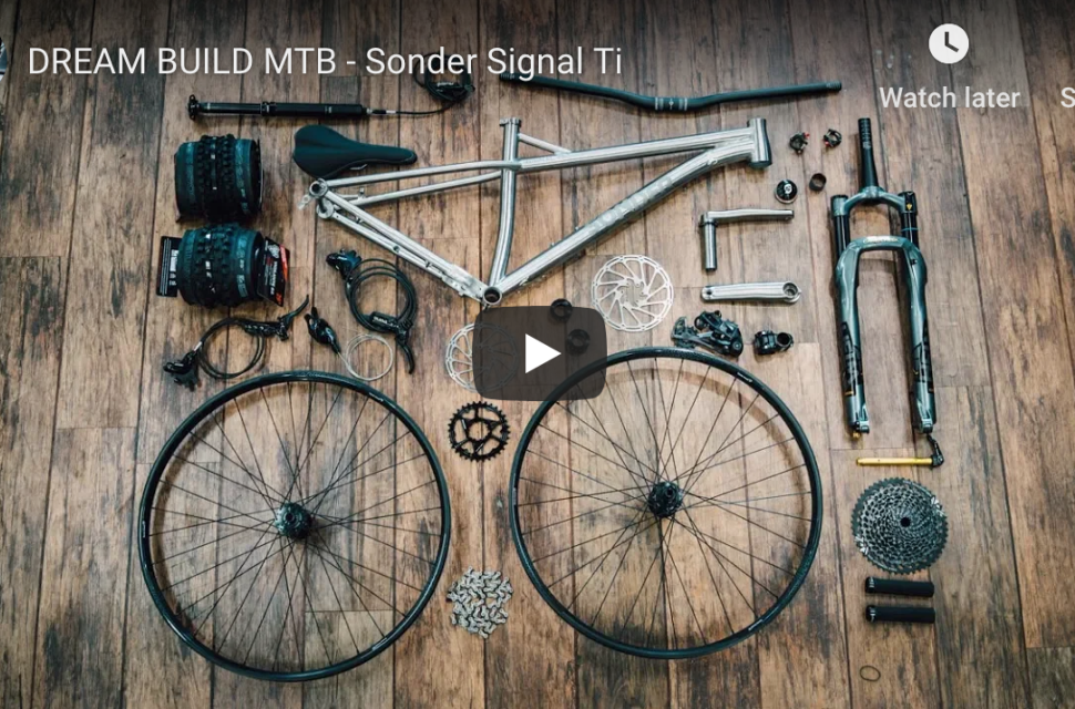 Video: Gee Milner's Dream Bike Builds - Sonder Signal Ti header Video: We've found the cyclists ASMR - Gee Milner's Dream Bike Builds