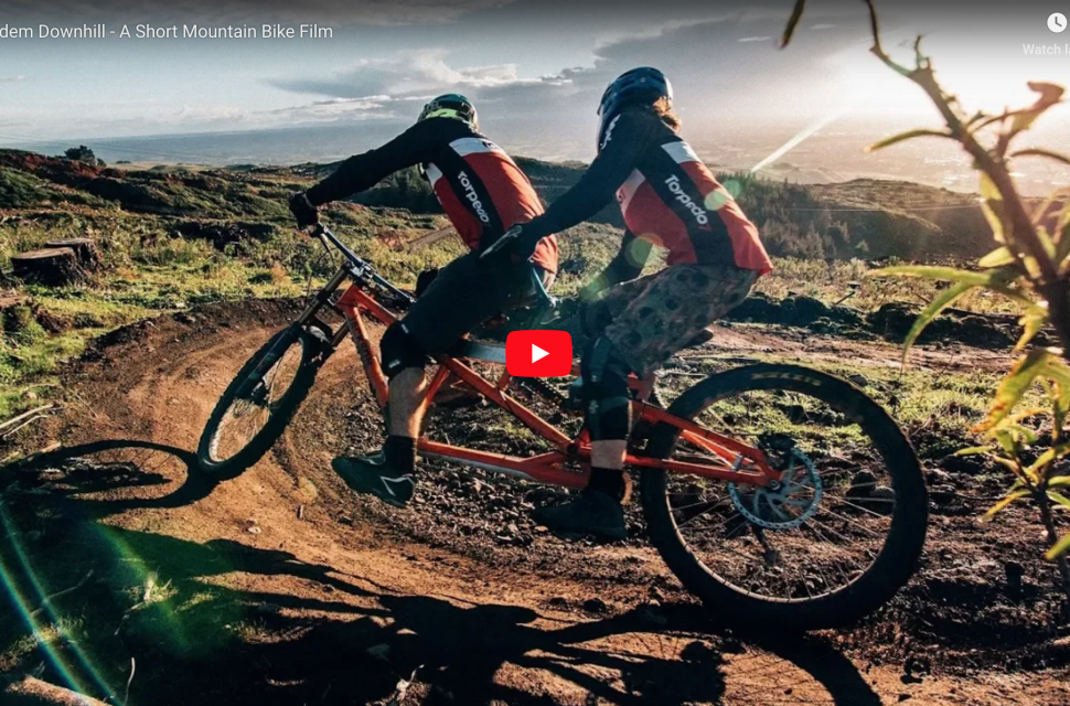 Video: Tandem Downhill header Video: Tandem Downhill - A Short Mountain Bike Film on Valentines Day