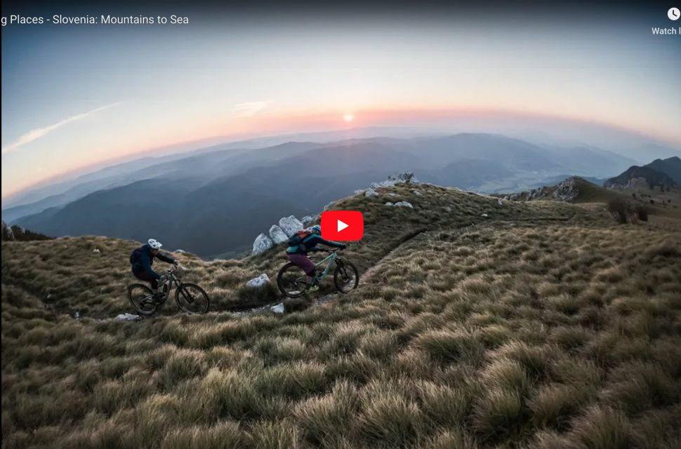 Video: Two Wheeled Adventure Across Slovenia header Video: Going Places - Slovenia Mountains to Sea