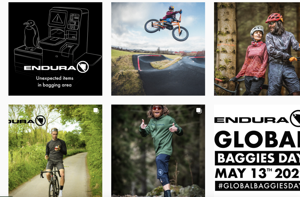 Endura baggies day social media Roadies in baggies - a Saturday Social short(s) version