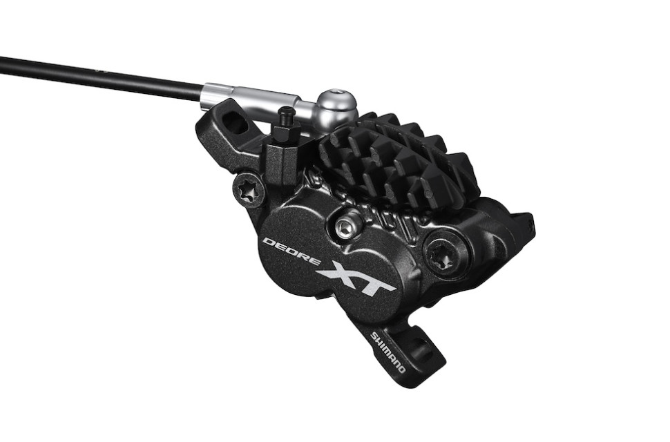 Shimano XT four piston caliper 1.jpg New Four-Pot XT Brakes From Shimano