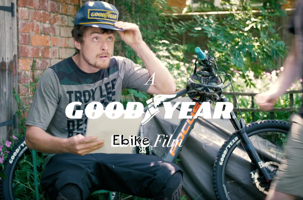 Video Goodyear Film Olly Wilkins.jpg Video: Olly Wilkins does advertising of Goodyear Newton E-bike tyres