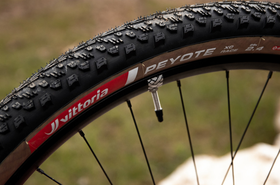 Vittoria Peyote XC tyres Vittoria has expanded the Mezcal range and added a new tyre, the Peyote