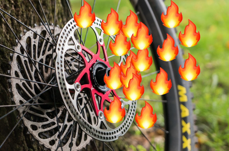 burny-disc.jpg Hot disc rotor blamed for fire in Austrian bike park