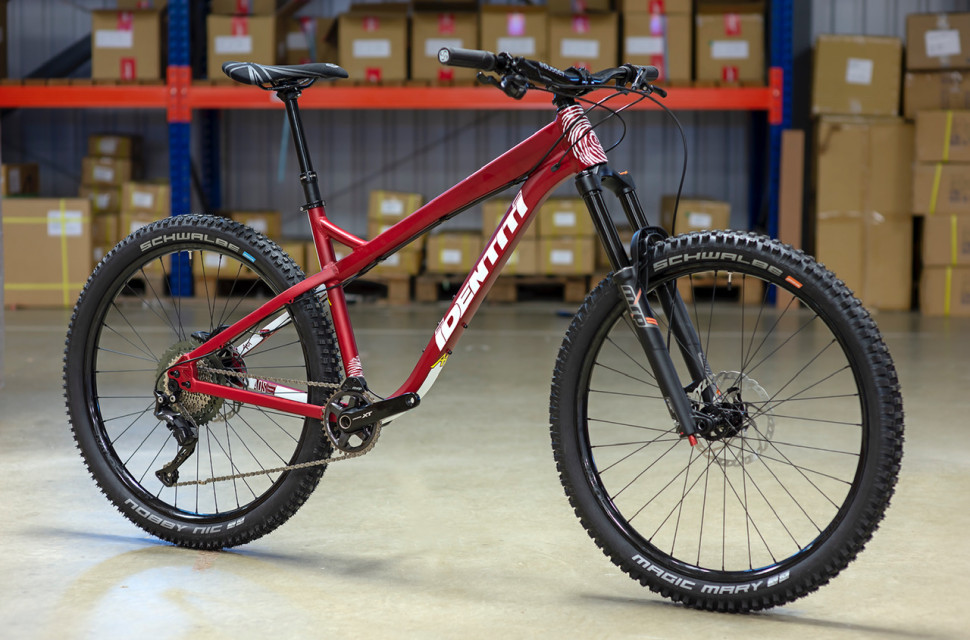 Identiti AKA 1 Identiti AKA hardtail is available to buy now - progressive, British trail bike for winter shredding