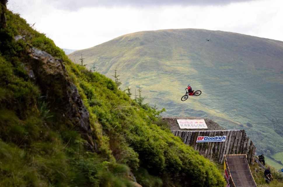 kade Edwards Hardline Drone Red Bull Hardline returns for 2024 but with a difference