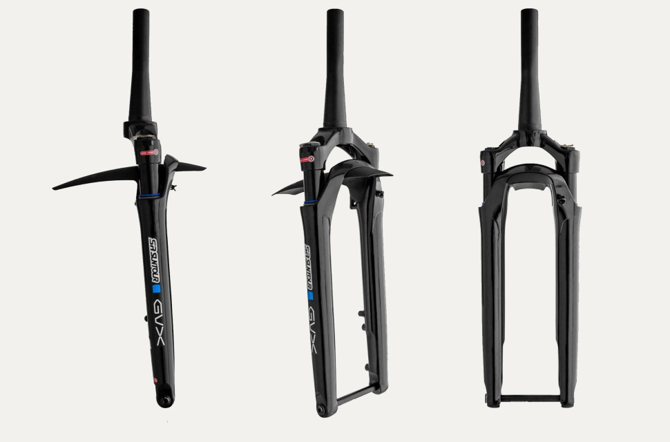 suntour grx gravel fork SR Suntour launch new GVX gravel suspension fork