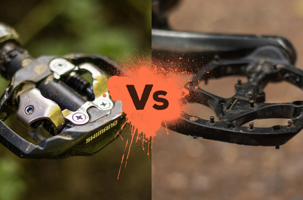 versus-pedals.jpg 5 mountain bike tech topics that split opinion